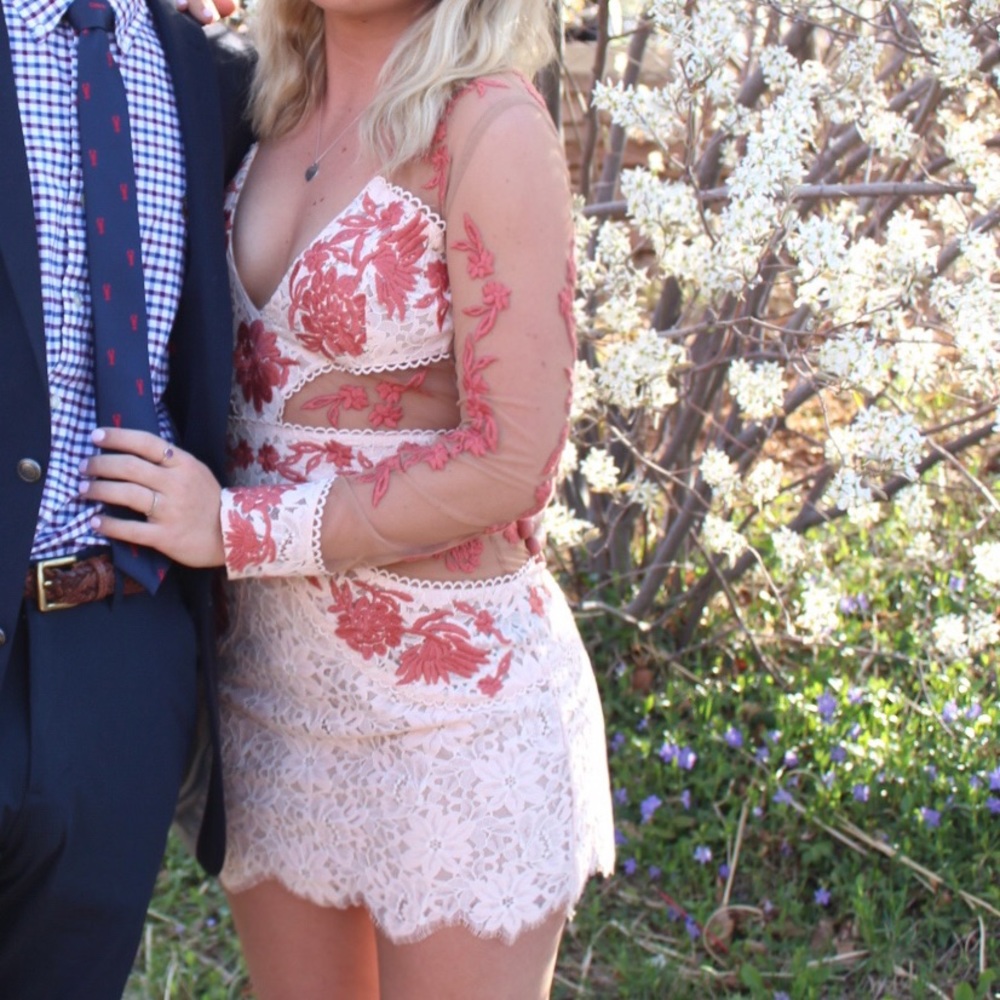 for love and lemons long sleeve dress